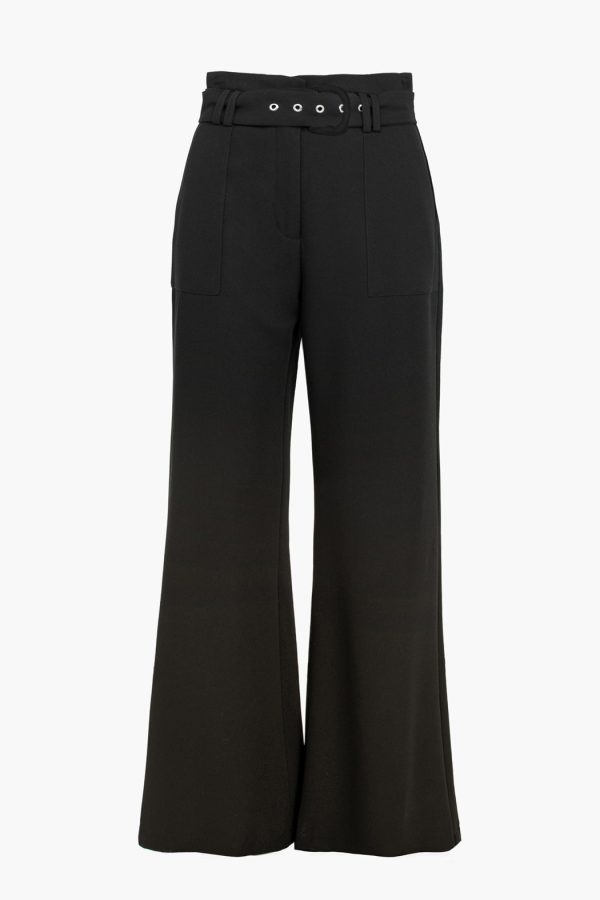 High Rise Belted Pants